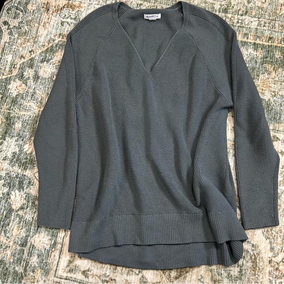 Athleta Hanover sweater size large grey knit - Picture 3 of 8
